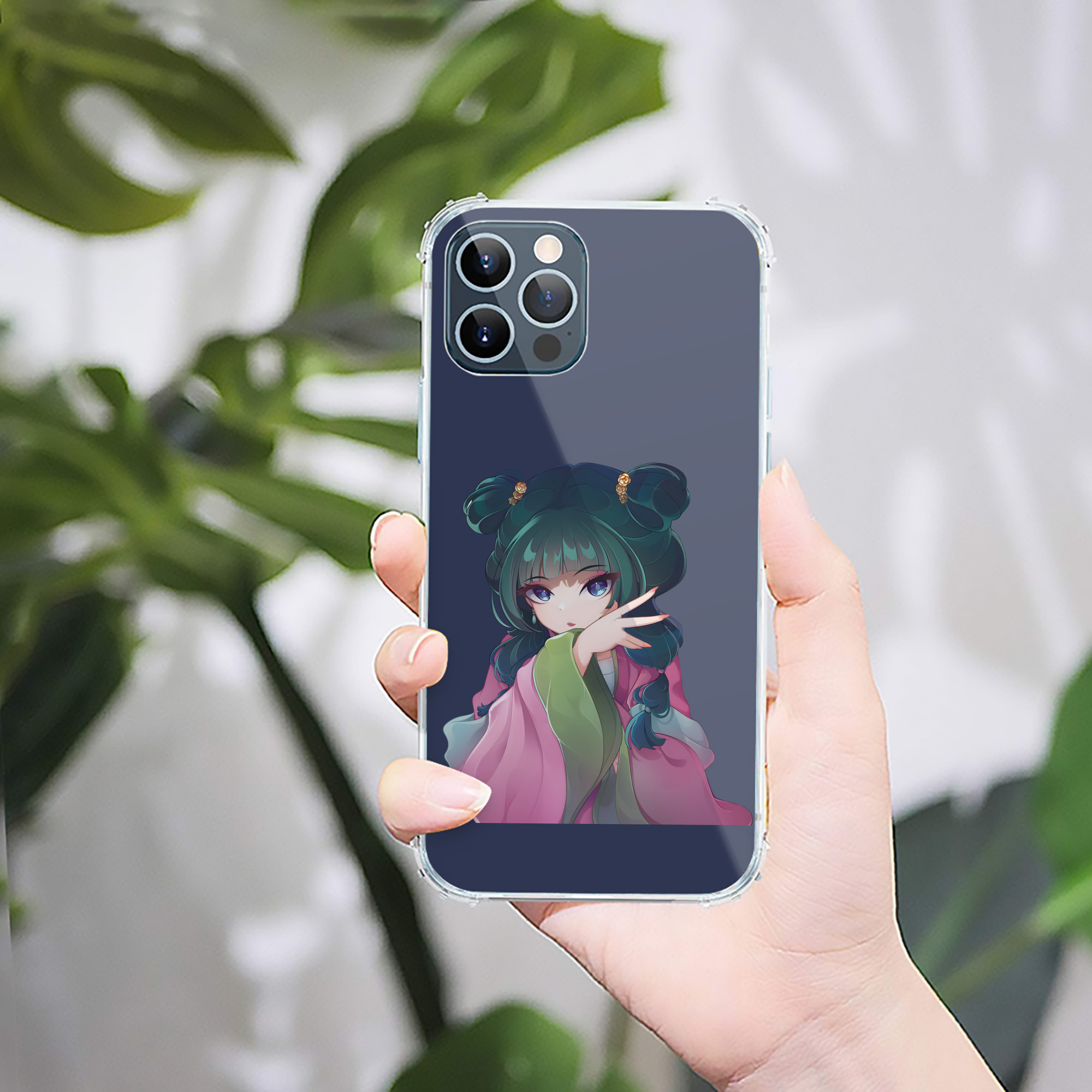 （画像用） 薬屋のひとりごと The Apothecary Diaries 【iPhone 12シリーズ対応】透明スマホケース（クリアソフトケース）